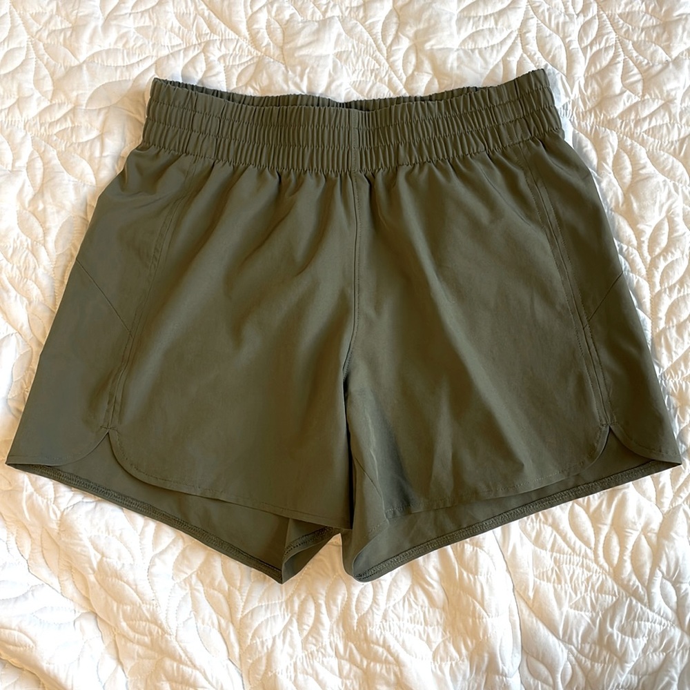 Banana Republic Olive Green Athletic Shorts